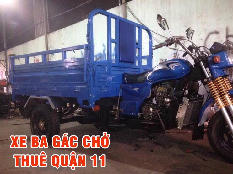 Xe ba gác chở thuê quận 11